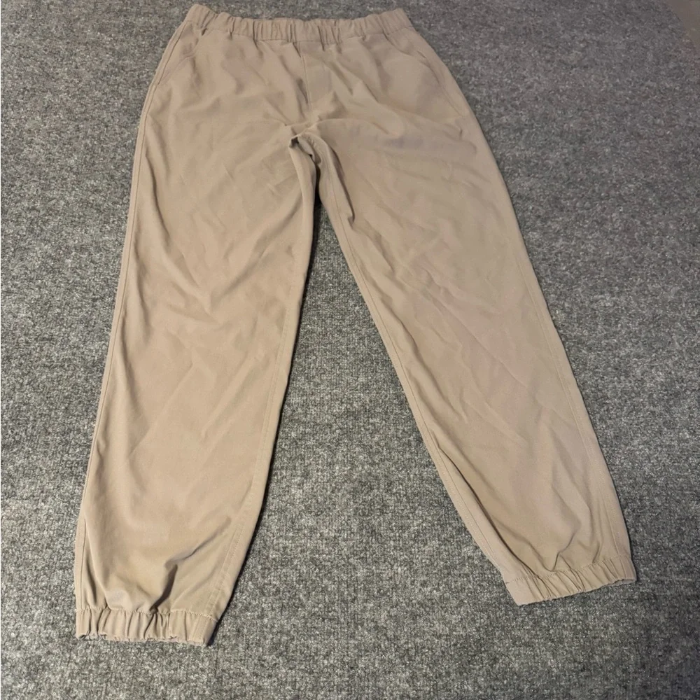 The North Face Never Stop Men's Jogger Pant Khaki Beige Pull‎ On Size Medium